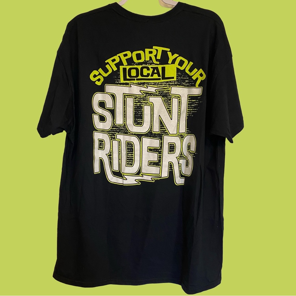 Hot Leathers Support Your Local Stunt Riders Men’s T-Shirt - XL